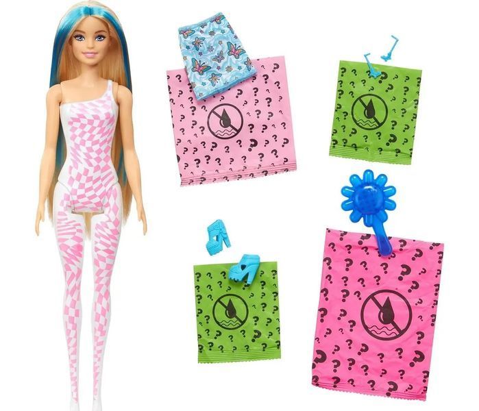 Кукла Barbie Цветное перевоплощение Радужные и стильные сюрприз HRK06 КБ0122 фото