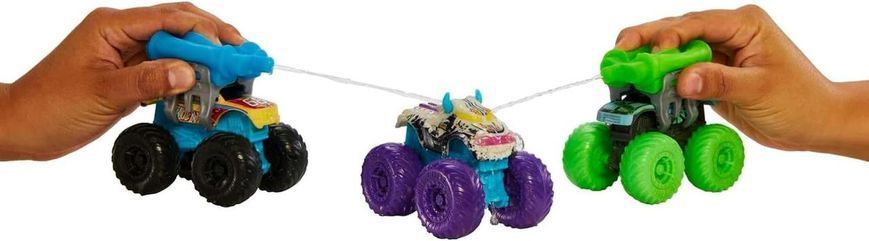 Машинка Хот Вилс Монстр Трак 1:64 Меняющая Цвет Hot Wheels Color Reveal Truck HJF39 ХВ0011 фото