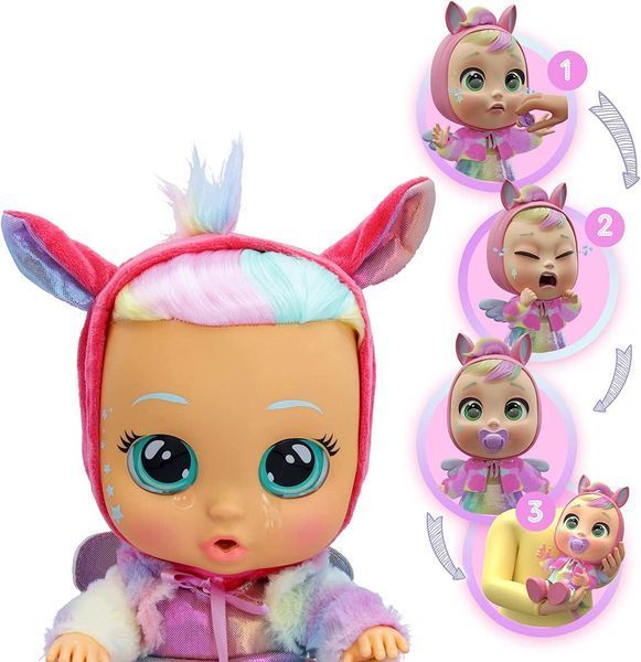 Лялька плаксу Край бебі пупс Пегас Ханна Cry Babies Hannah 907430 ККБ0008 фото