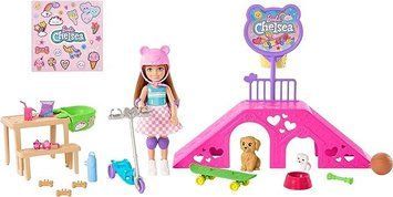 Ігровий набір з Лялькою Barbie Chelsea Doll & Skate Park Playset HJY35 КБ0096 фото