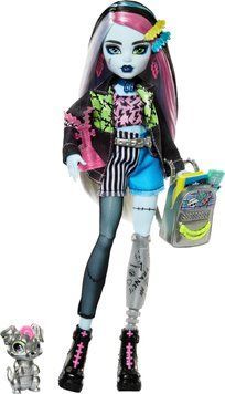 Лялька Монстер Хай Френкі Штейн Monster High Frankie Stein in Denim HXH73 КМ0041 фото