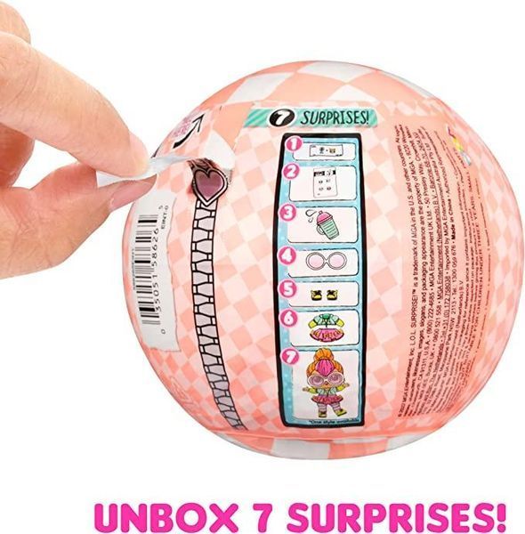 Игровой набор Кукла L.O.L. Surprise! Neon QT - ЛОЛ в Шаре Неон (Неоновая) Перевыпуск 586265 ЛОЛ0208 фото