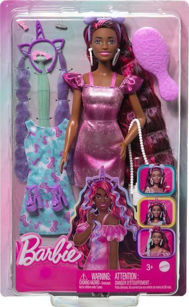 Набор с куклой Барби Удивительные прически Barbie Fun and Fancy Hair collection JDC86 КБ0044а фото