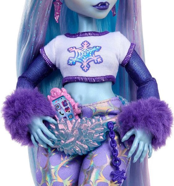 УЦЕНКА (Примятая коробка) Кукла Монстер Хай Эбби Боминейбл Monster High Abbey Bominable Yeti HNF64 КМ0013у фото