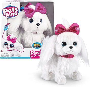 УЦІНКА (Прим'ята коробка) Інтерактивний цуценя Pets & Robo Alive Лапуля РА0002 фото