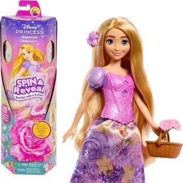 Лялька Рапунцель Принцеса Дісней Disney Princess Rapunzel HTV86 КД0027 фото
