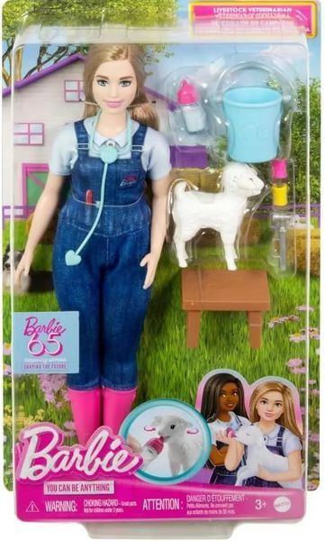Кукла Барби ветеринарная ферма Barbie Farm Veterinarian HRG42 КБ0012 фото
