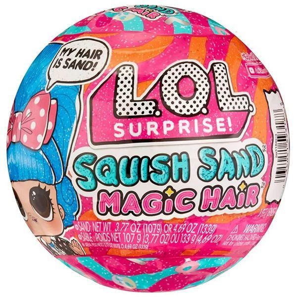 Ігровий набір LOL Surprise Squish Sand Чарівні зачіски 593188C3BULK ЛОЛ0023 фото
