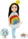 Лялька Барбі Челсі в костюмі Веселки Barbie Club Chelsea Dress-Up Doll in Rainbow Costume GRP70 КБ0084 фото 2