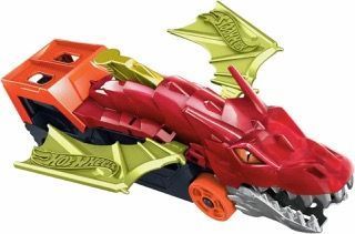 Игровой набор Хот Вилс Транспортер Дракон Hot Wheels Dragon Launch Transporter ХВ0009 фото