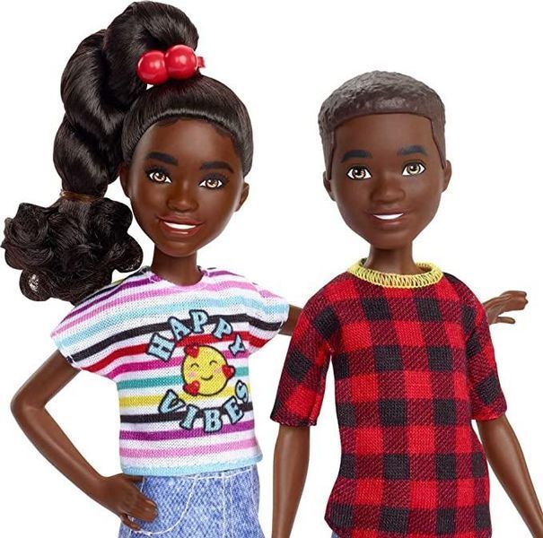 УЦЕНКА (Примятая коробка) Игровой набор Барби It Takes Two Doll Twins Playset HDF76 КБ0057 фото