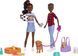 УЦЕНКА (Примятая коробка) Игровой набор Барби It Takes Two Doll Twins Playset HDF76 КБ0057 фото 1