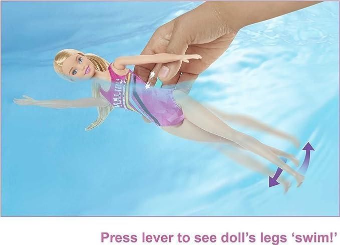 Лялька Барбі Чемпіон із плавання Barbie Dreamhouse Adventures Swim 'n Dive Doll GHK23 КБ0092 фото