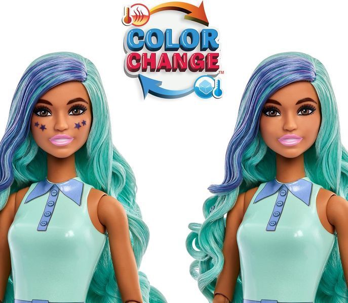 Кукла Barbie Pop Reveal Крутые Бабл-ти Зеленый чай HTJ21 КБ0003 фото
