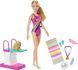 Лялька Барбі Чемпіон із плавання Barbie Dreamhouse Adventures Swim 'n Dive Doll GHK23 КБ0092 фото 2