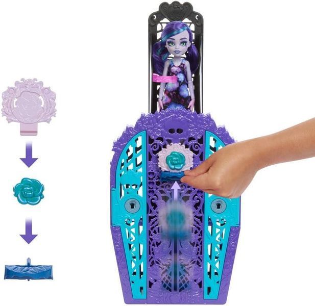 Набор-сюрприз Monster High Цвет и тьма Ужас какие секреты Твайлы HYT74 КМ0056 фото