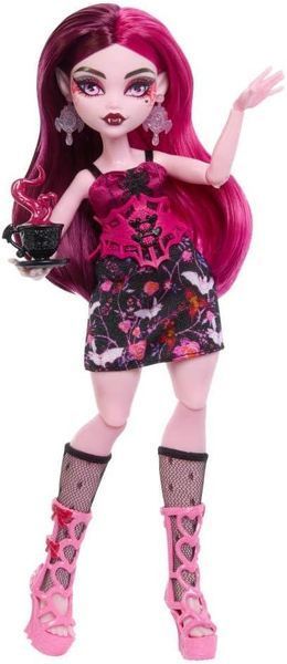 Лялька Монстер Хай Дракулаура Шафка з секретами Таємниці саду Monster High Skulltimate Secrets Draculaura HYT72 КМ0057 фото