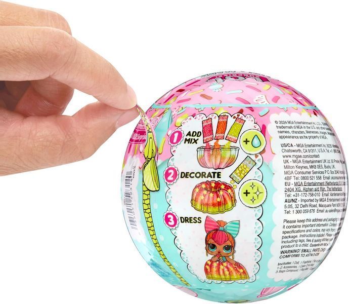 Ігровий набір L.O.L. SURPRISE! Confetti Pop Birthday - Сестричка-іменинниця 589976 ЛОЛ0031 фото