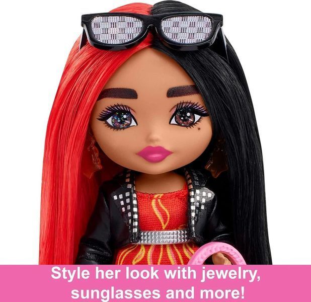 Лялька Леді-рокстар Barbie Extra Minis Doll HKP88 КБ0011 фото