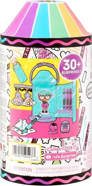 Кукла ЛОЛ Супрайз Loves CRAYOLA Color Me Художественная Студия Крайола 505273 ЛОЛ0025 фото