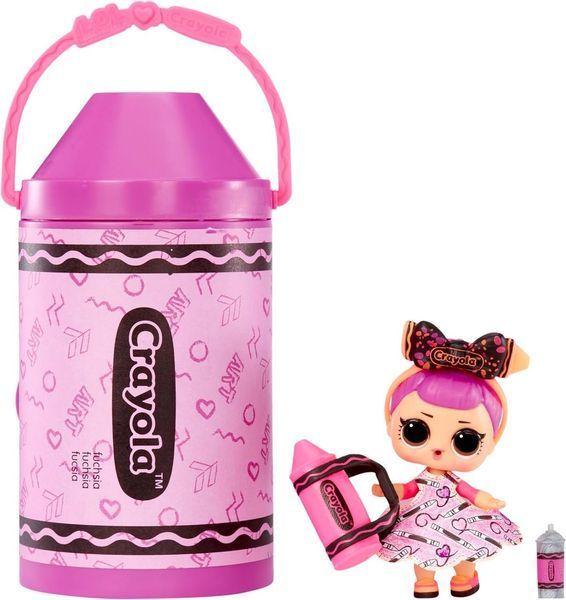 Кукла ЛОЛ Супрайз Loves CRAYOLA Color Me Художественная Студия Крайола 505273 ЛОЛ0025 фото