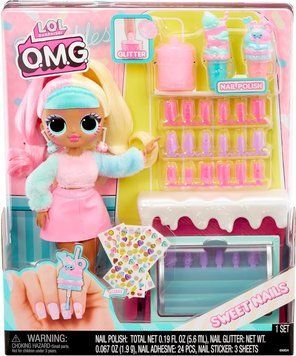 Кукла ЛОЛ ОМГ Конфетка Бон LOL Surprise серии OMG Sweet Nails Candylicious Sprinkles Shop 503781 ЛОЛ0037 фото