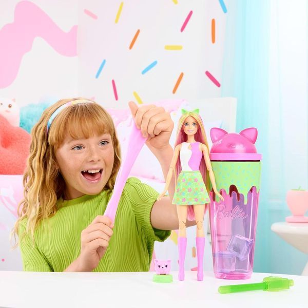 Кукла Barbie Pop Reveal серии Костюмированная вечеринка - образ котенка JCN88 КБ0048 фото