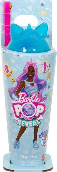 Кукла Барби Единорог Barbie Pop Reveal Series Doll & Accessories Set, Shakes Series, Scented Unicorn КБ0049 фото