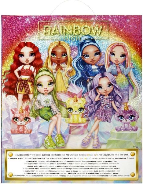 Кукла Рейнбоу Хай Вайолет Rainbow High Violet Slime Kit & Pet 120223 КР0002 фото