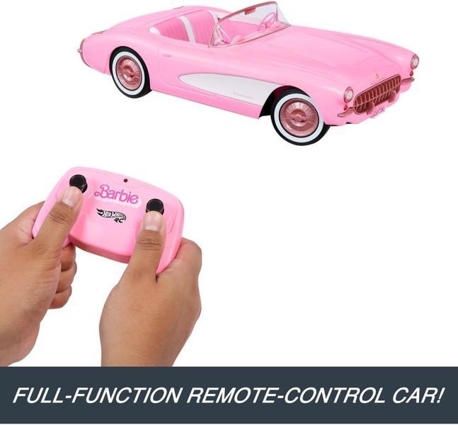 Корвет Кабриолет Hot Wheels RC Barbie Corvette на дистанционном управлении HPW40 КБ0001 фото