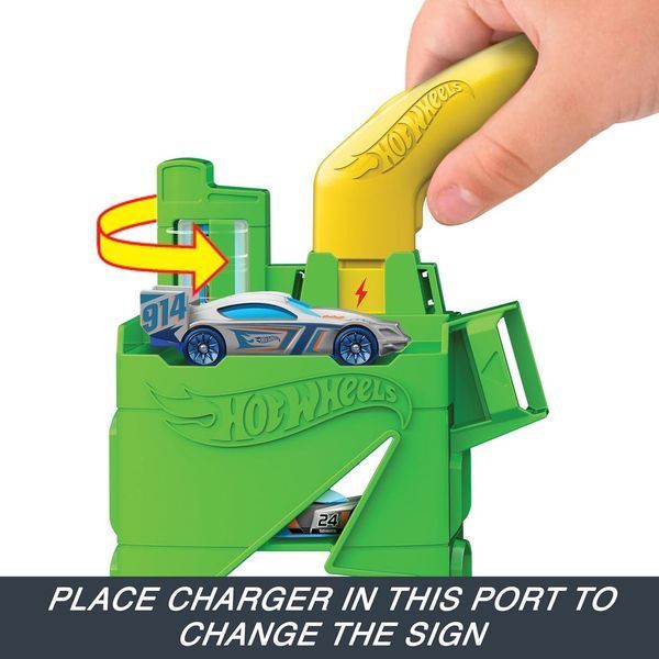 Игровой набор заправочная станция Hot Wheels City Track Set Super Recharge Fuel Station HTN79 ХВ0022 фото