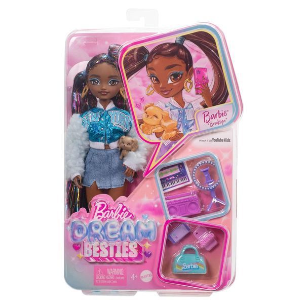 Лялька Barbie Dream besties Бруклін HYC22 КБ0002 фото